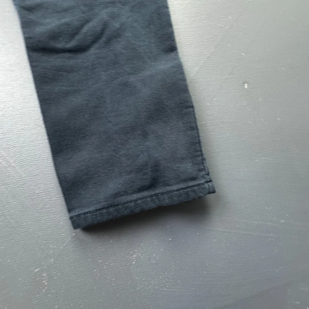 Banana Republic Men's Size 36x30 Black Straight Fit Stretch Pants Classic Casual